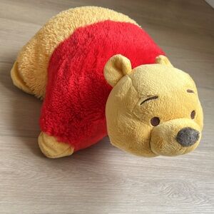 Pillow Pet Disney Winnie The Pooh Yellow and Red Plush Bear Stuffed Animal